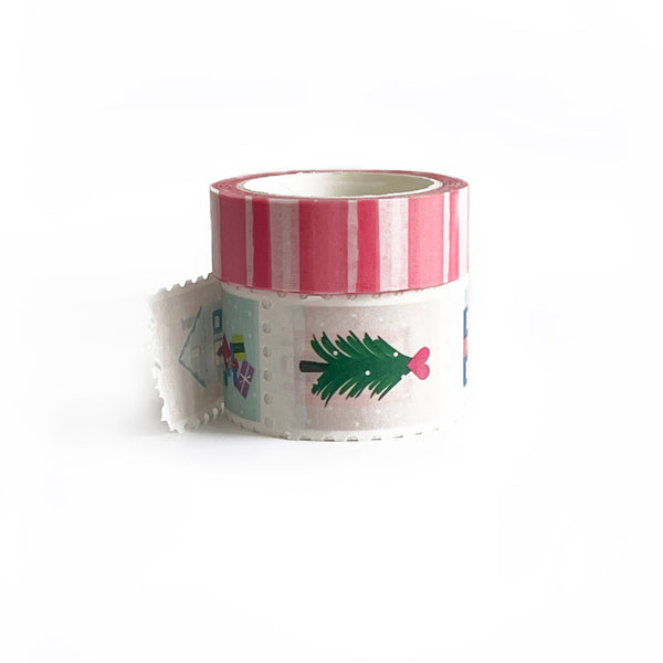 'tis the season holiday washi tape | set of 2