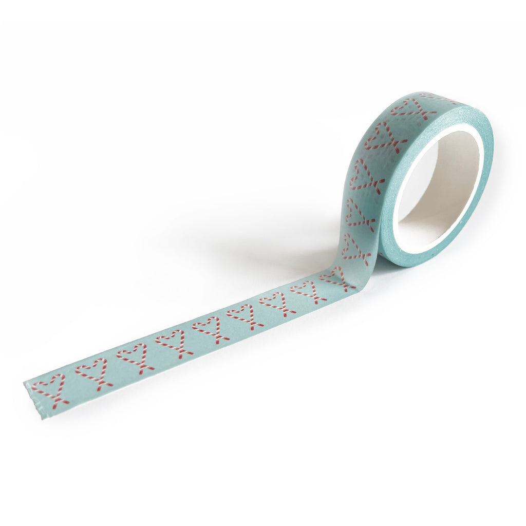 candy cane lane washi tape