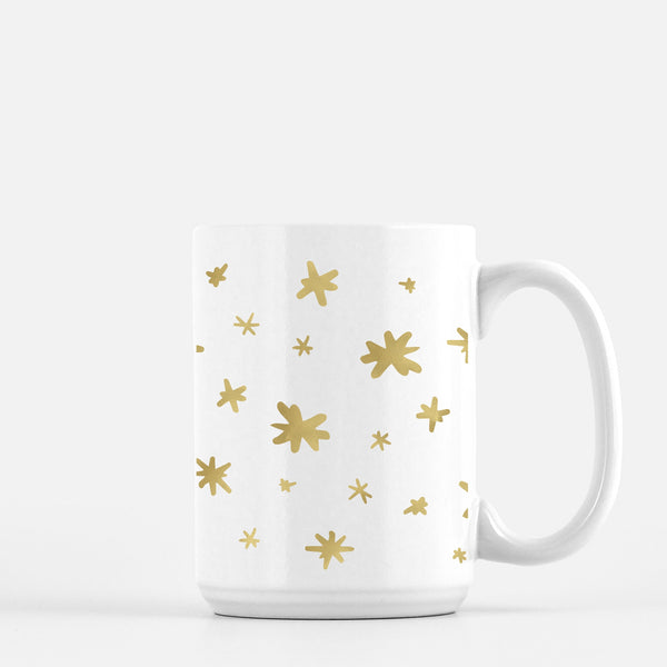 sparkle foil mug