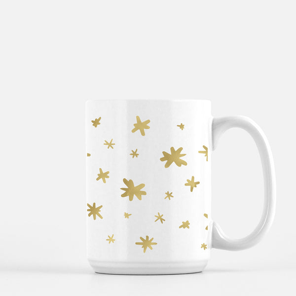 sparkle foil mug