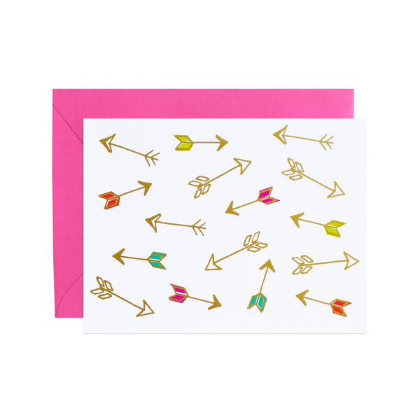 shooting arrows notecards