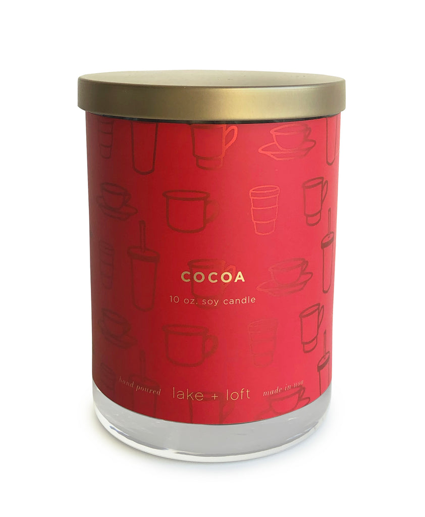 cocoa candle-10oz