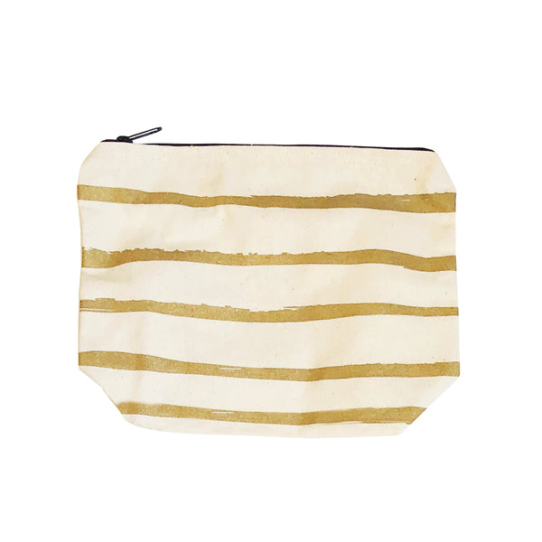 paint stripes pouch