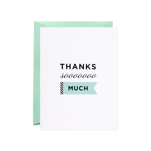 thanks soooo much (set of 8)