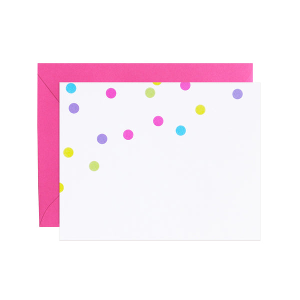 confetti notecards