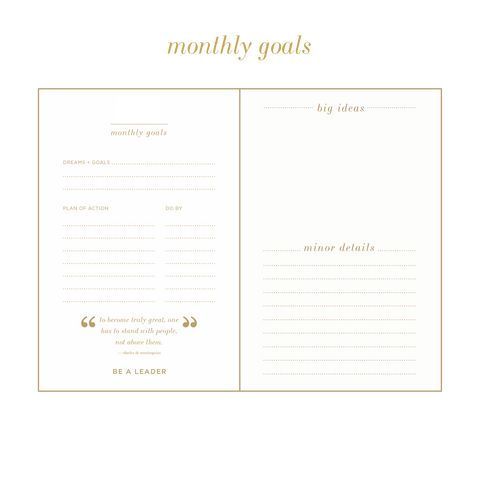 UNDATED dream.plan.do. planner